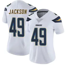 Women's Eddie Jackson Los Angeles Chargers Vapor Untouchable Jersey - White Limited