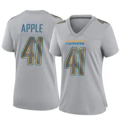 Women's Eli Apple Los Angeles Chargers Atmosphere Fashion Jersey - Gray Game