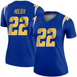 Women's Elijah Molden Los Angeles Chargers 2nd Alternate Jersey - Royal Legend