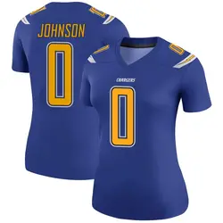 Women's Emany Johnson Los Angeles Chargers Color Rush Jersey - Royal Legend