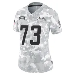 Women's Foster Sarell Los Angeles Chargers 2024 Salute to Service Jersey - Arctic Camo Limited