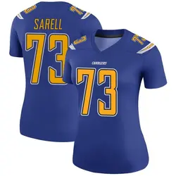 Women's Foster Sarell Los Angeles Chargers Color Rush Jersey - Royal Legend