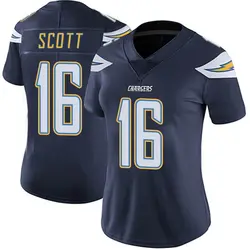 Women's JK Scott Los Angeles Chargers Team Color Vapor Untouchable Jersey - Navy Limited