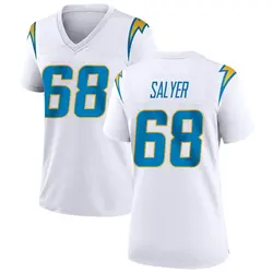 Women's Jamaree Salyer Los Angeles Chargers Jersey - White Game