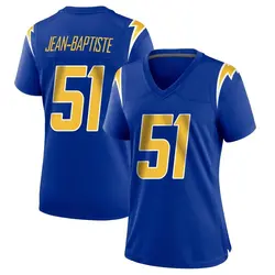 Women's Jeremiah Jean-Baptiste Los Angeles Chargers 2nd Alternate Jersey - Royal Game