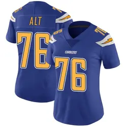 Women's Joe Alt Los Angeles Chargers Color Rush Vapor Untouchable Jersey - Royal Limited