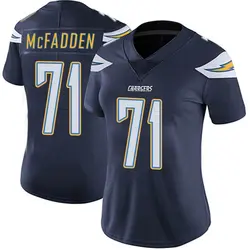 Women's Jordan McFadden Los Angeles Chargers Team Color Vapor Untouchable Jersey - Navy Limited