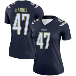 Women's Josh Harris Los Angeles Chargers Jersey - Navy Legend