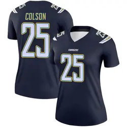 Women's Junior Colson Los Angeles Chargers Jersey - Navy Legend