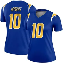 Women's Justin Herbert Los Angeles Chargers 2nd Alternate Jersey - Royal Legend