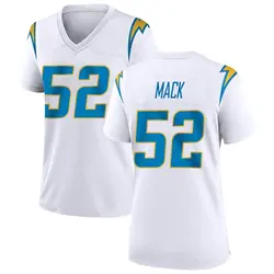 Women's Khalil Mack Los Angeles Chargers Jersey - White Game