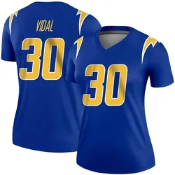 Women's Kimani Vidal Los Angeles Chargers 2nd Alternate Jersey - Royal Legend