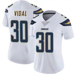 Women's Kimani Vidal Los Angeles Chargers Vapor Untouchable Jersey - White Limited