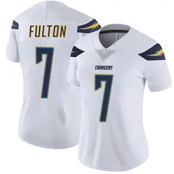 Women's Kristian Fulton Los Angeles Chargers Vapor Untouchable Jersey - White Limited