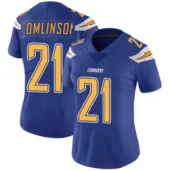 Women's LaDainian Tomlinson Los Angeles Chargers Color Rush Vapor Untouchable Jersey - Royal Limited