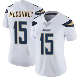 Women's Ladd McConkey Los Angeles Chargers Vapor Untouchable Jersey - White Limited