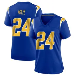 Women's Marcus Maye Los Angeles Chargers 2nd Alternate Jersey - Royal Game