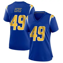 Women's Mike Estes Los Angeles Chargers 2nd Alternate Jersey - Royal Game