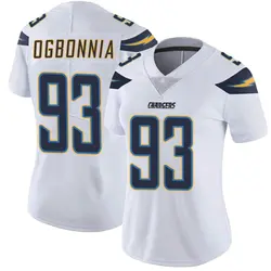 Women's Otito Ogbonnia Los Angeles Chargers Vapor Untouchable Jersey - White Limited