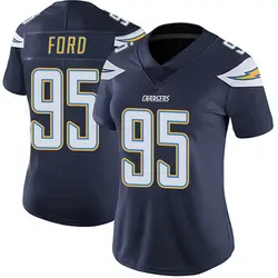 Women's Poona Ford Los Angeles Chargers Team Color Vapor Untouchable Jersey - Navy Limited