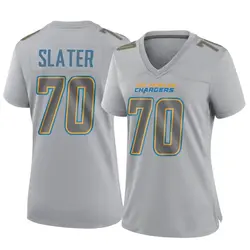 Women's Rashawn Slater Los Angeles Chargers Atmosphere Fashion Jersey - Gray Game