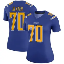 Women's Rashawn Slater Los Angeles Chargers Color Rush Jersey - Royal Legend