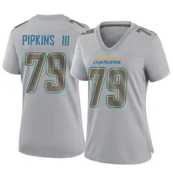 Women's Trey Pipkins III Los Angeles Chargers Atmosphere Fashion Jersey - Gray Game