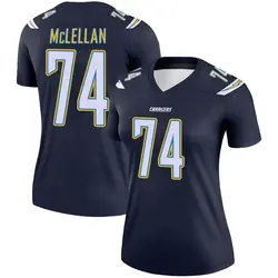 Women's Tyler McLellan Los Angeles Chargers Jersey - Navy Legend