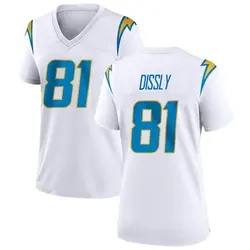 Women's Will Dissly Los Angeles Chargers Jersey - White Game