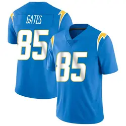 Youth Antonio Gates Los Angeles Chargers Powder Vapor Untouchable Alternate Jersey - Blue Limited