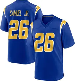 Youth Asante Samuel Jr. Los Angeles Chargers 2nd Alternate Jersey - Royal Game