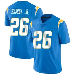 Youth Asante Samuel Jr. Los Angeles Chargers Powder Vapor Untouchable Alternate Jersey - Blue Limited