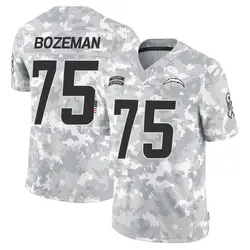 Youth Bradley Bozeman Los Angeles Chargers 2024 Salute to Service Jersey - Arctic Camo Limited