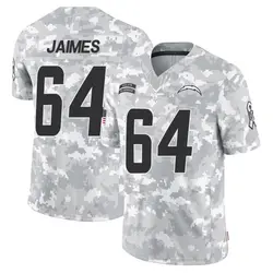 Youth Brenden Jaimes Los Angeles Chargers 2024 Salute to Service Jersey - Arctic Camo Limited