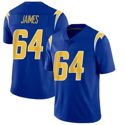 Youth Brenden Jaimes Los Angeles Chargers 2nd Alternate Vapor Jersey - Royal Limited