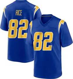 Youth Brenden Rice Los Angeles Chargers 2nd Alternate Jersey - Royal Game