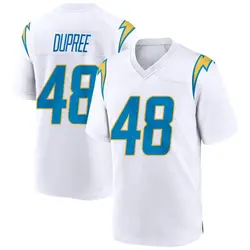 Youth Bud Dupree Los Angeles Chargers Jersey - White Game