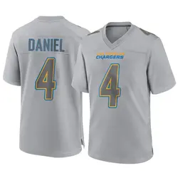 Youth Chase Daniel Los Angeles Chargers Atmosphere Fashion Jersey - Gray Game