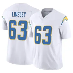 Youth Corey Linsley Los Angeles Chargers Vapor F.U.S.E. Jersey - White Limited