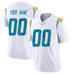 Youth Custom Los Angeles Chargers Vapor Untouchable Jersey - White Limited