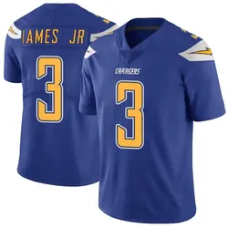 Youth Derwin James Jr. Los Angeles Chargers Color Rush Vapor Untouchable Jersey - Royal Limited