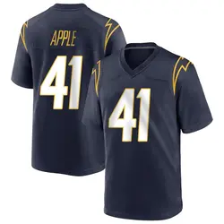 Youth Eli Apple Los Angeles Chargers Team Color Jersey - Navy Game