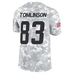 Youth Eric Tomlinson Los Angeles Chargers 2024 Salute to Service Jersey - Arctic Camo Limited