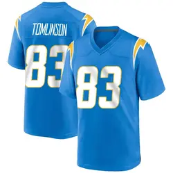 Youth Eric Tomlinson Los Angeles Chargers Powder Alternate Jersey - Blue Game