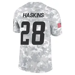 Youth Hassan Haskins Los Angeles Chargers 2024 Salute to Service Jersey - Arctic Camo Limited