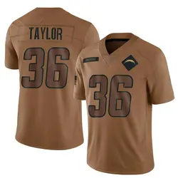 Youth Ja'Sir Taylor Los Angeles Chargers 2023 Salute To Service Jersey - Brown Limited