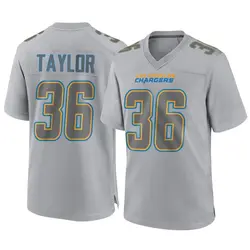 Youth Ja'Sir Taylor Los Angeles Chargers Atmosphere Fashion Jersey - Gray Game