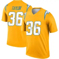 Youth Ja'Sir Taylor Los Angeles Chargers Inverted Jersey - Gold Legend