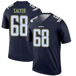 Youth Jamaree Salyer Los Angeles Chargers Jersey - Navy Legend