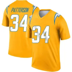 Youth Jaret Patterson Los Angeles Chargers Inverted Jersey - Gold Legend